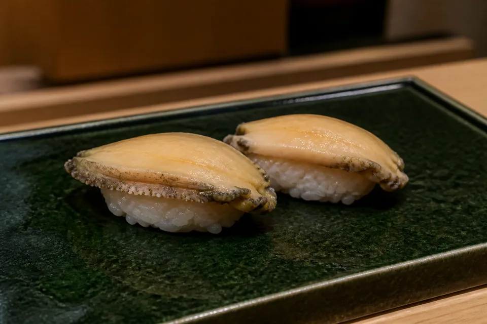 Abalone (awabi) · Nigiri