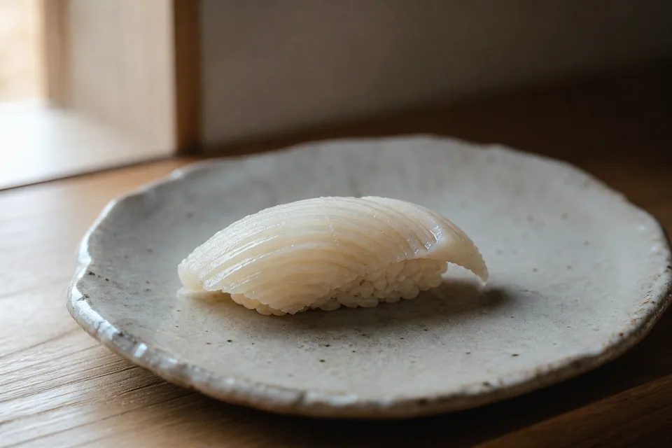 Engawa (flounder fin edge) · Nigiri