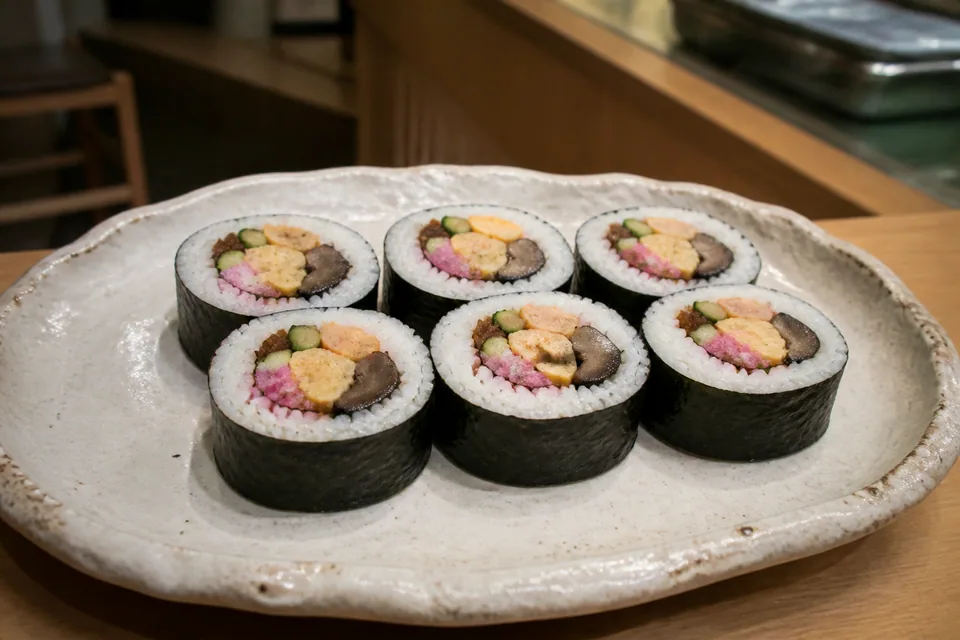 Futomaki thick roll · Makizushi · roll