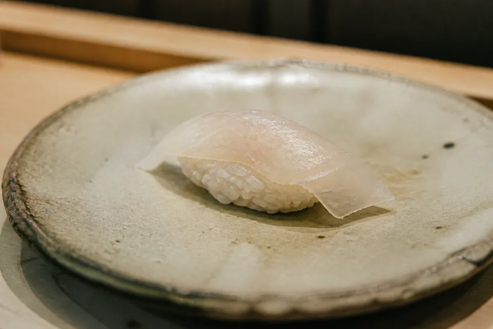Flounder (hirame) · Nigiri
