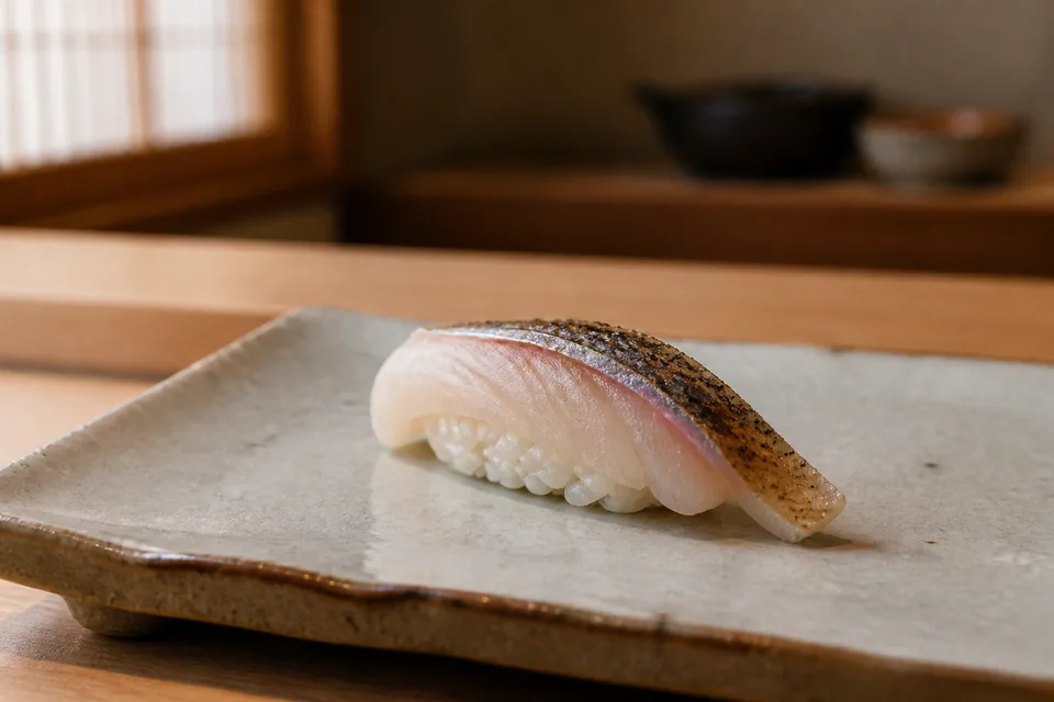 Chicken grunt (isaki) · Nigiri