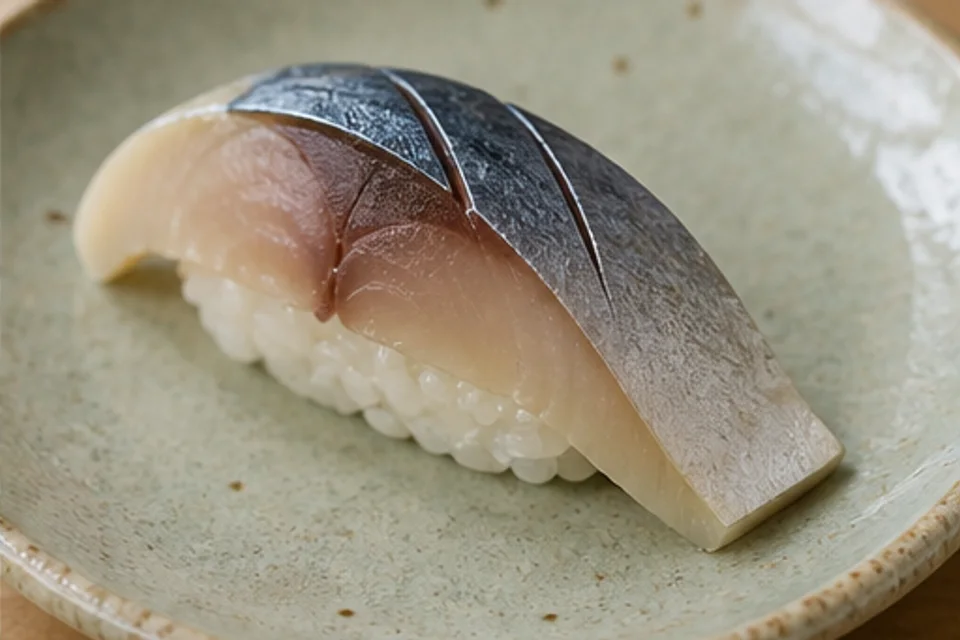 Mackerel (saba) · Nigiri