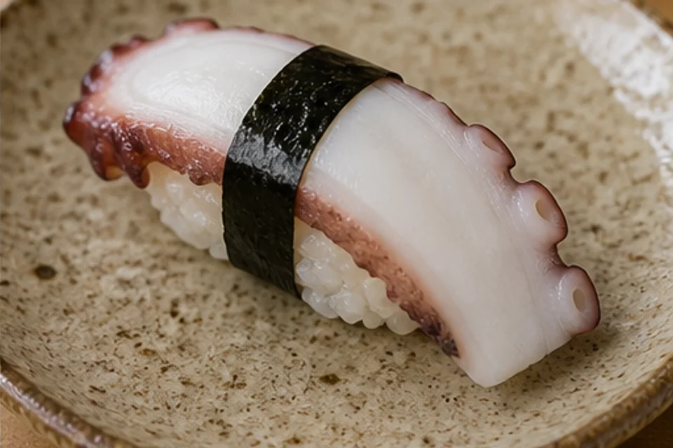 Octopus (tako) · Nigiri