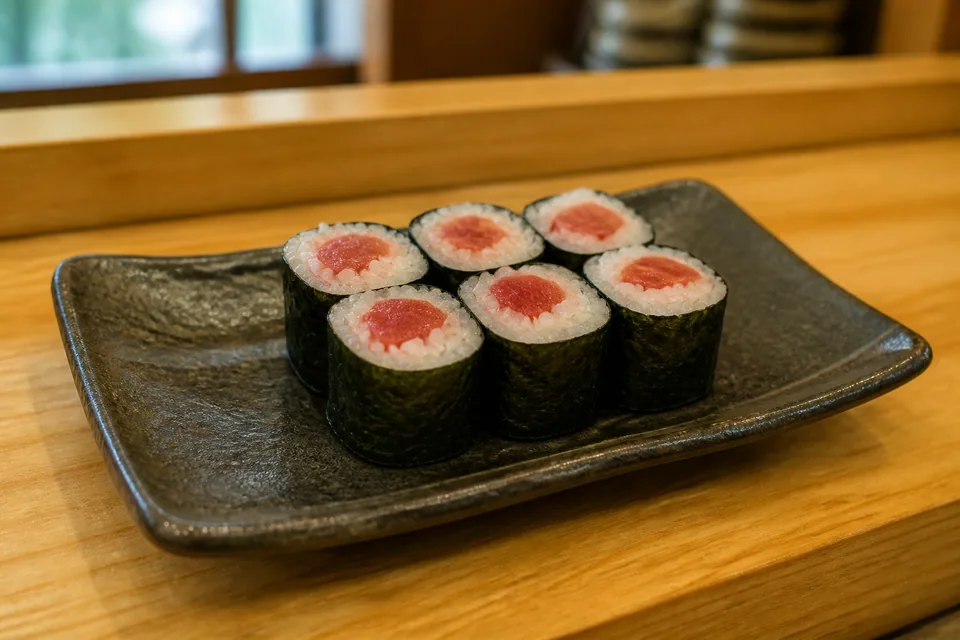 Tekkamaki tuna roll · Hosomaki · thin roll
